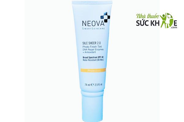 Kem chống nắng Neova nâng tone
