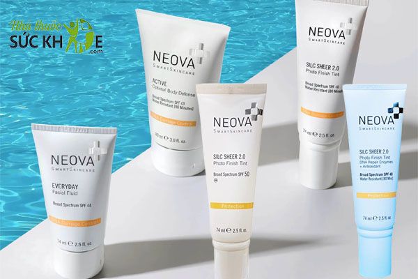 Các dòng kem chống nắng Neova được ưa chuộng nhất