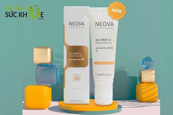 Kem chống nắng Neova SPF 50 Silc Sheer 2.0 Photo Finish Tint