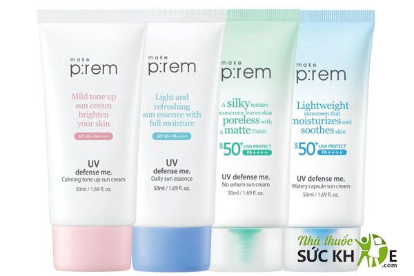Kem chống nắng Prem đa dạng, đáp ứng nhu cầu chăm sóc của mọi loại da