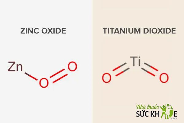 Thành phần chống nắng vật lý hỗ trợ kiềm dầu