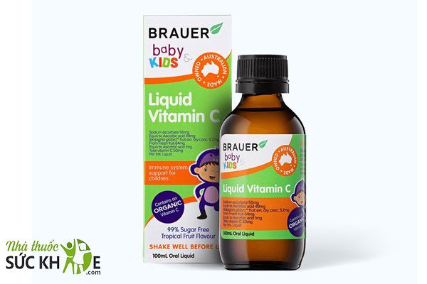 Siro Brauer Baby Kids Liquid Vitamin C
