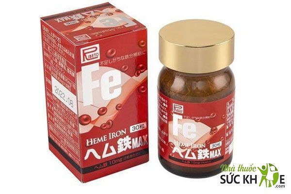 Viên nang bổ sung sắt Heme Iron