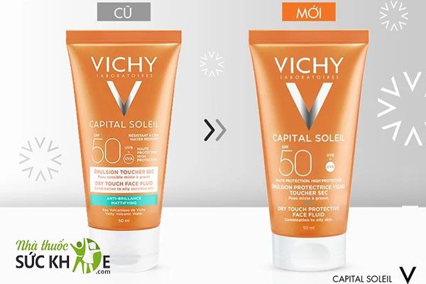 Kem chống nắng vật lý lai hóa học Vichy Ideal Soleil