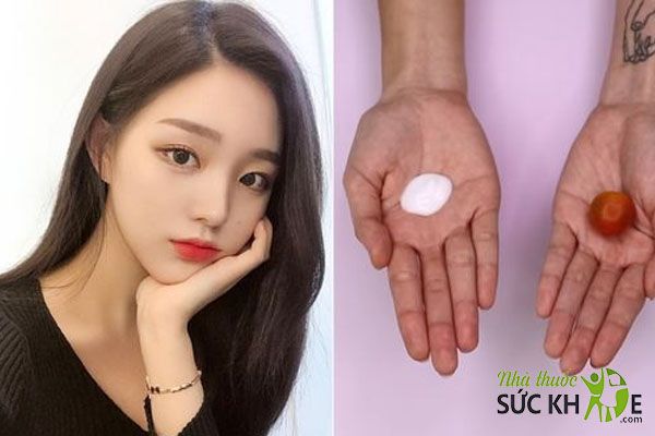 Thoa lượng kem chống nắng đủ cho từng vùng da