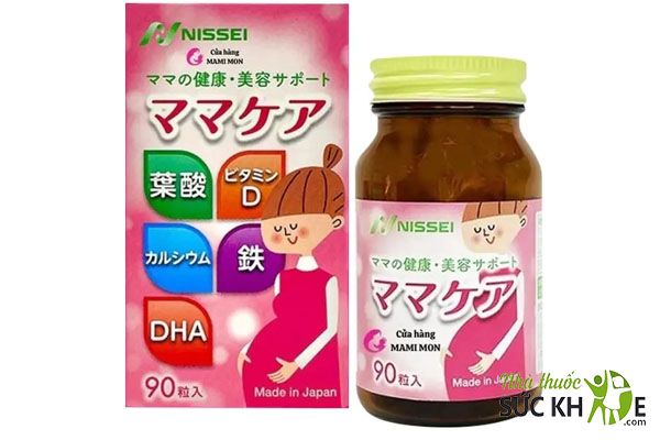 Vitamin tổng hợp cho bà bầu của Nhật Mama Care Nissei