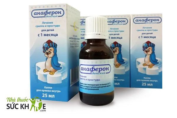 Siro tăng sức đề kháng của Nga Anaferon