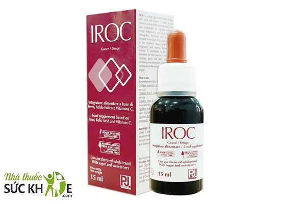 Vitamin C dành cho trẻ em Iroc