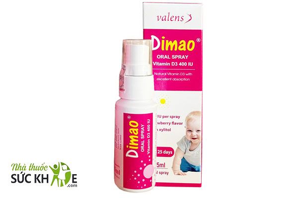 Vitamin D3 Dimao dạng xịt