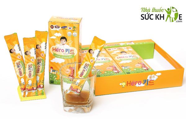 Vitamin tổng hợp cho bé của Hàn Quốc Hero Kid Gold