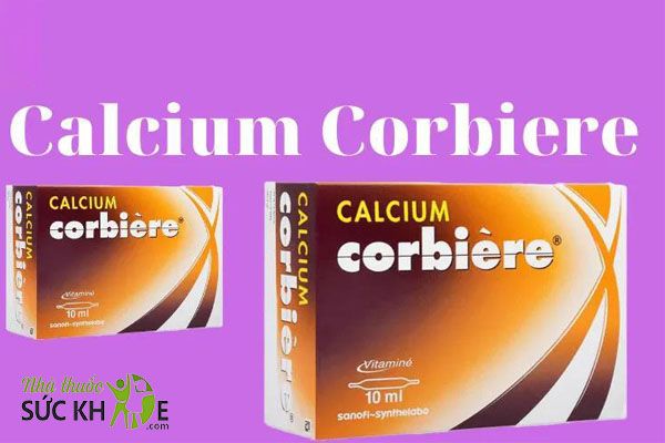 Canxi Corbiere dạng ống 10ml