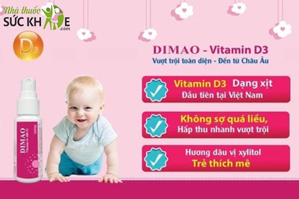 Vitamin D3 K2 Dimao 400 IU