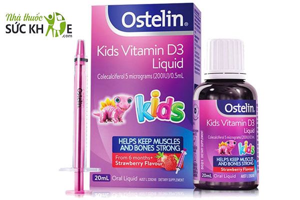 Vitamin D Ostelin Liquid Kids