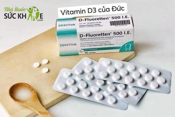 Vitamin D Fluoretten 500 I.E