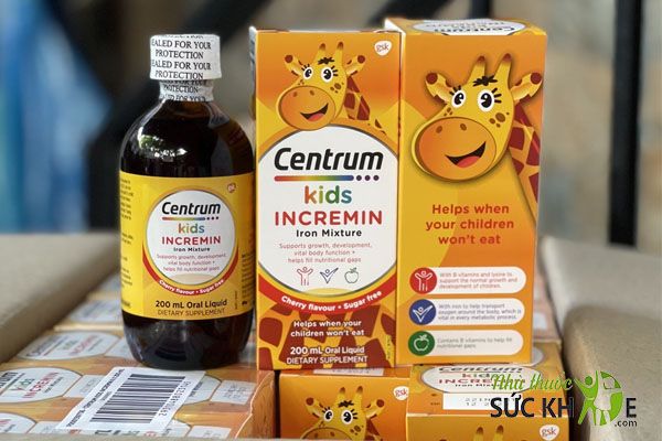 Centrum Kids Incremin Iron Mixture