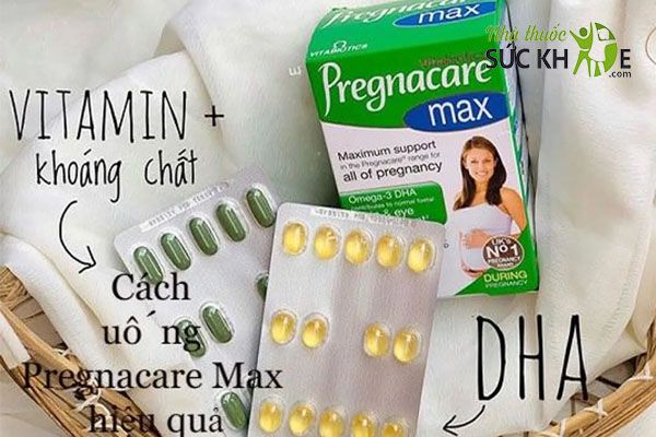 cách uống pregnacare max,