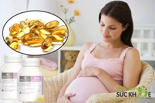 C&aacute;ch uống DHA Bio Island cho b&agrave; bầu bổ sung dưỡng chất cho cơ thể