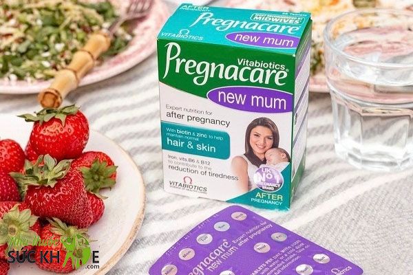 Vitamin tổng hợp cho mẹ sau sinhPregnacare New Mum