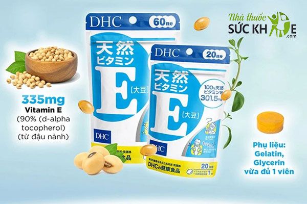 Vitamin E DHC Nhật Bản