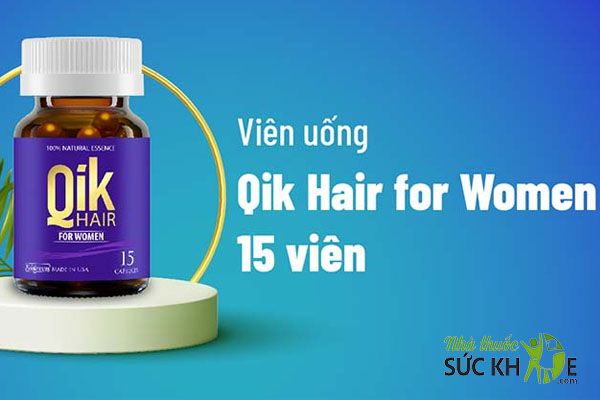 Viên uống hỗ trợ mọc tóc QIK for Women
