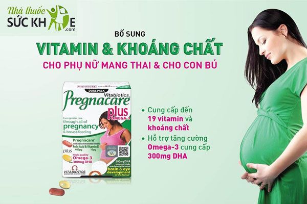 Vitamin tổng hợp Pregnacare Plus Omega 3