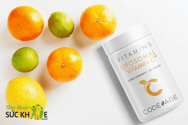 Viên uống bổ sung Vitamin C Codeage Liposomal