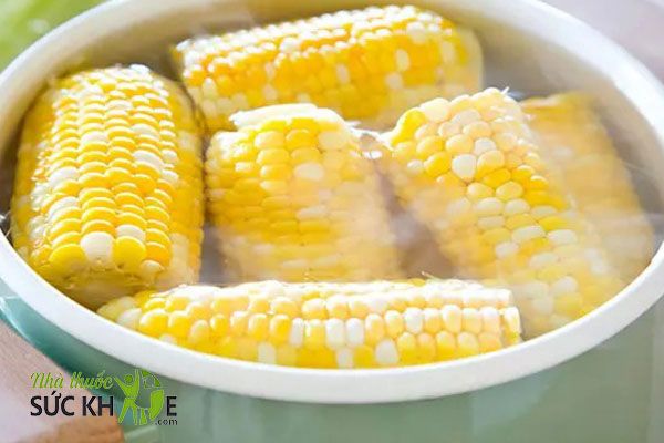 Ngô luộc là thực phẩm được sử dụng nhiều khi giảm cân