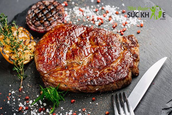 Thịt bò bít tết nướng