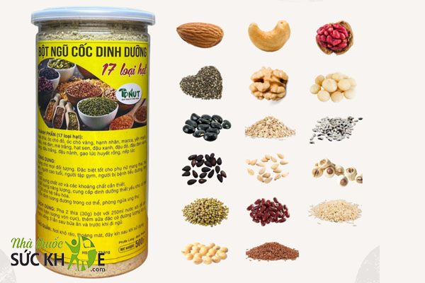 Bột ngũ cốc 17 loại hạt