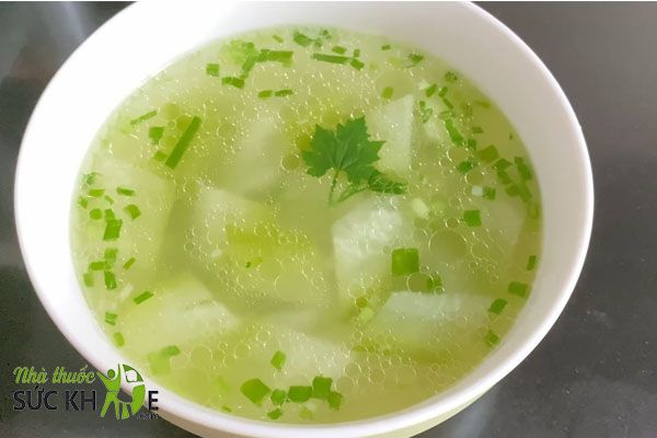 Canh bí đao chay