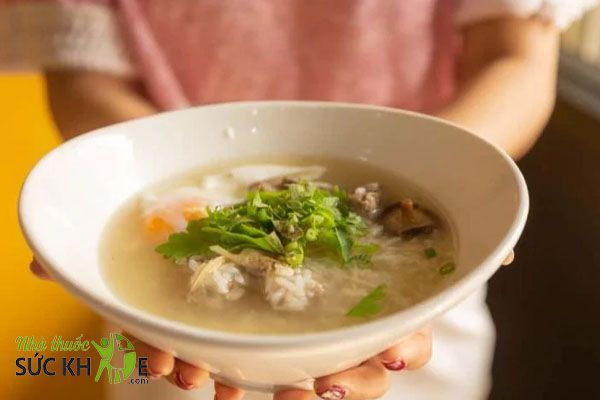 Cháo cung cấp nước cho cơ thể