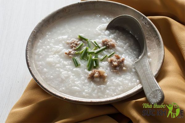 Cháo thịt băm có thể thay thế cho trứng luộc và trứng ốp la