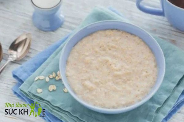 Cháo yến mạch chay