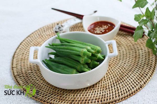 Đậu bắp luộc