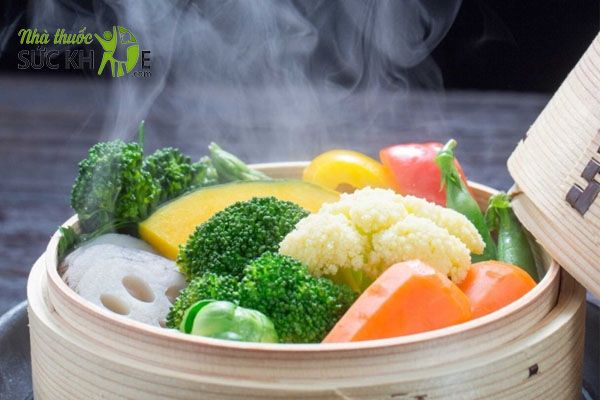 Ưu tiên đồ ăn hấp và luộc