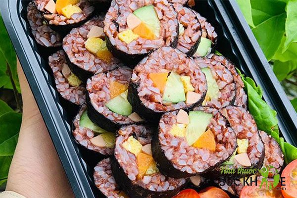 Kimbap gạo lứt