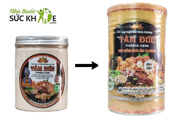 Bột đậu ngũ cốc tăng cân Tâm Đức