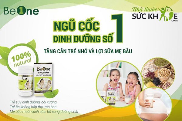 Bột ngũ cốc tăng cân cho trẻ Beone