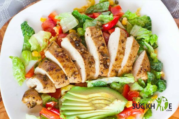 Salad ức gà