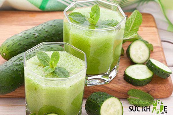 Sinh tố dưa chuột