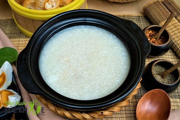 Cháo trắng có thể sử dụng trong thực đơn giảm cân