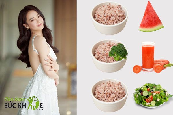 Thực đơn giảm cân của Nhã Phương ngày 7