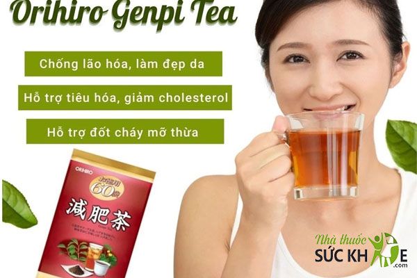 Trà giảm cân Orihiro Genpi Tea Nhật Bản