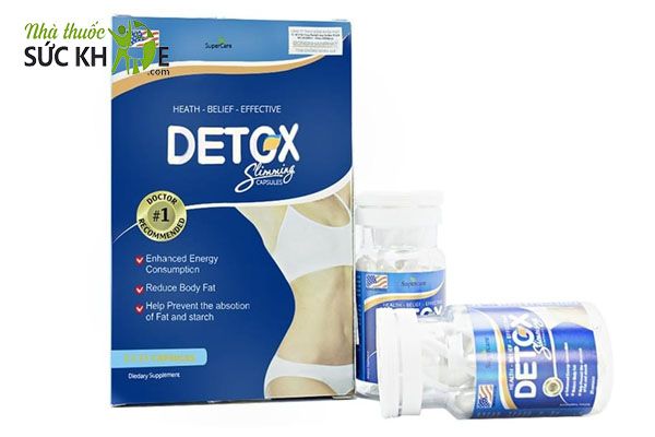 Viên uống Detox Slimming Capsules