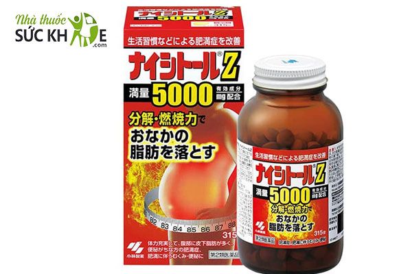 Viên uống hỗ trợ giảm cân của Nhật Kobayashi Naishituro