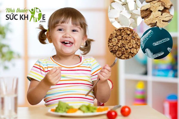 Bổ sung lợi khuẩn tiêu hóa giúp trẻ ăn ngon miệng