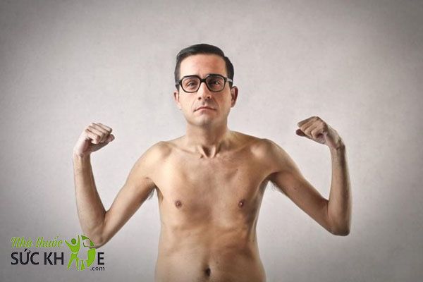 Tập luyện không đúng cách sẽ khiến nam giới chậm tăng cân
