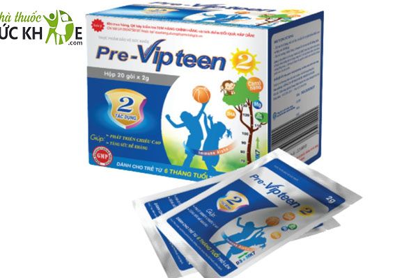 Cốm hỗ trợ tăng chiều cao Pre-Vipteen 2