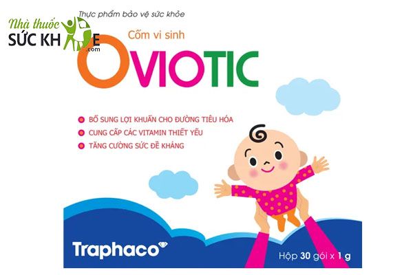 Cốm hỗ trợ tăng cân cho bé Oviotic