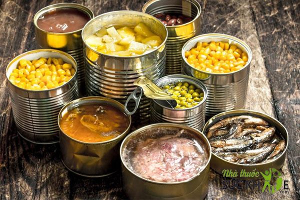 Hạn chế đồ đóng hộp, chế biến sẵn